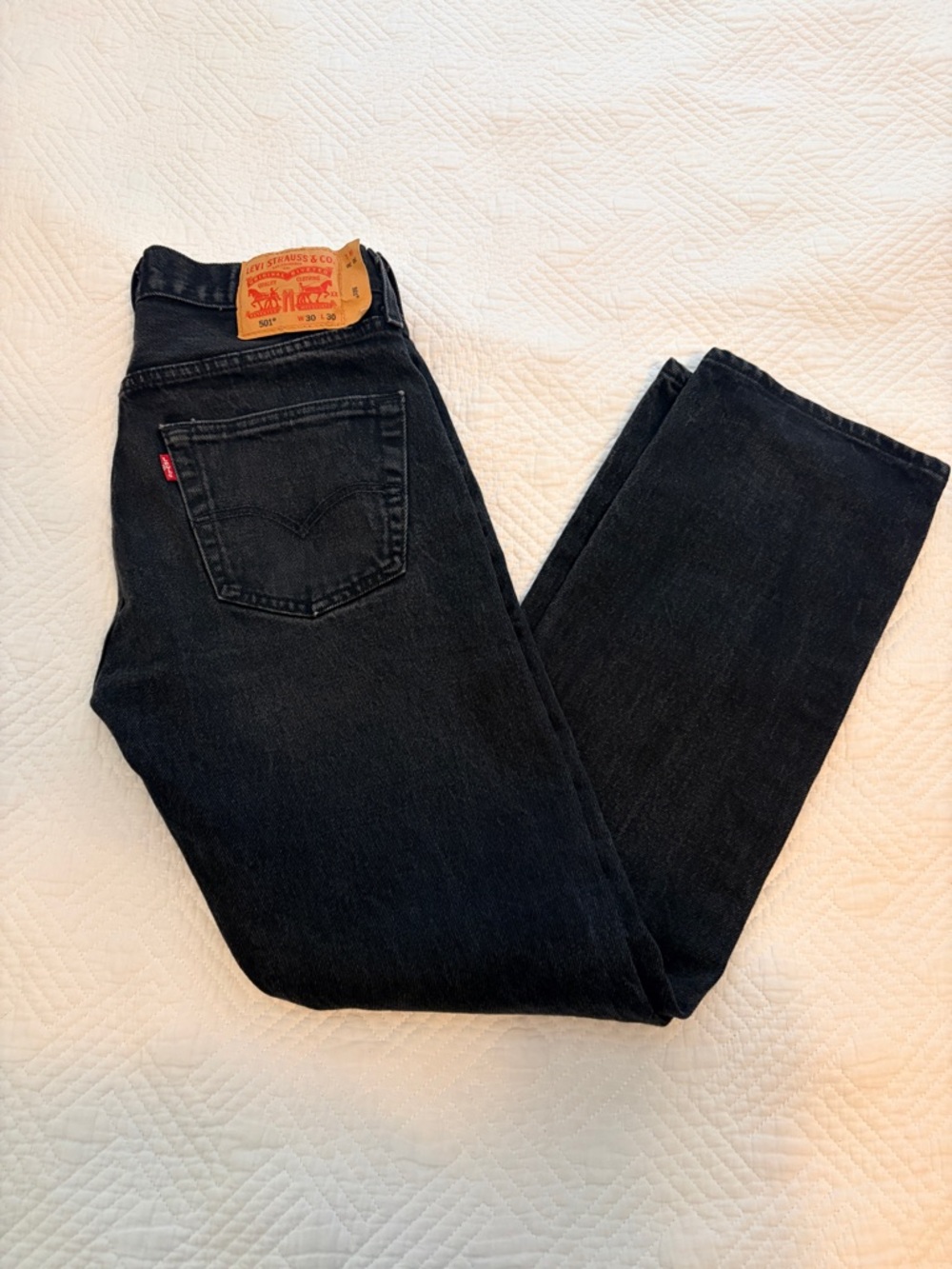 Levi's Men's Straight Jeans in Black